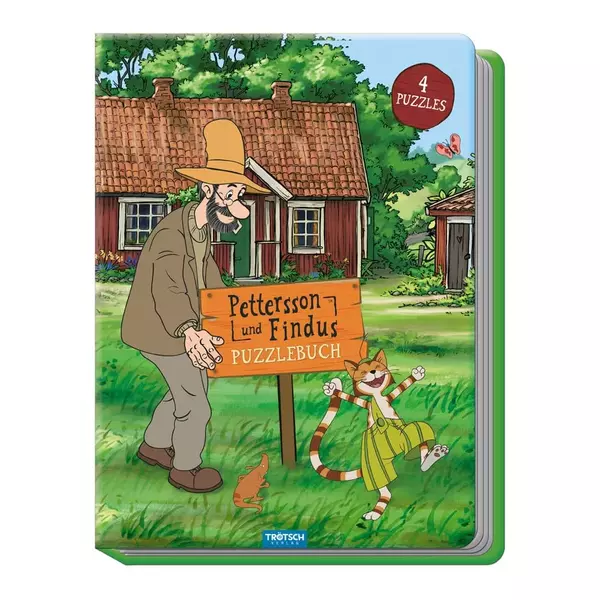 Puzzle könyv - Pettson és Findusz