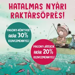 RAKTÁRSÖPRÉS!