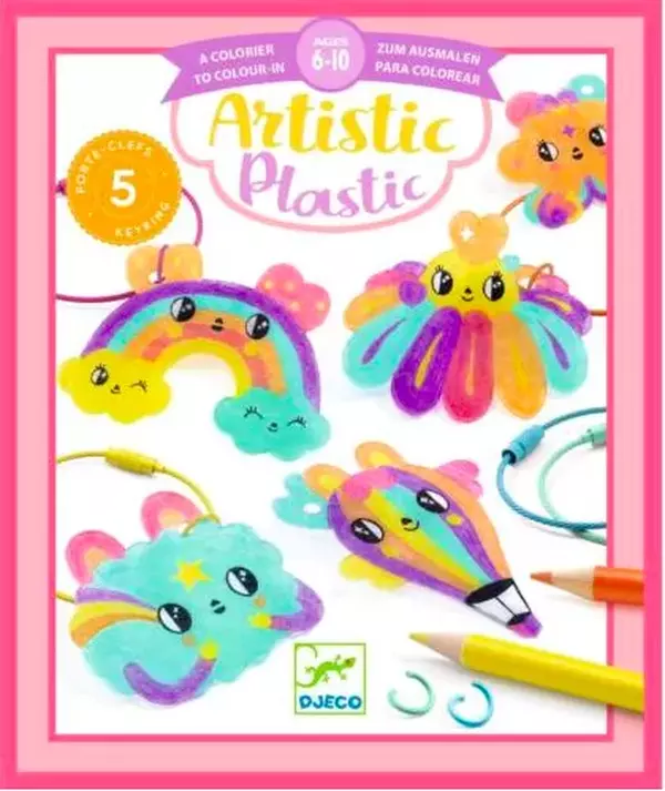 Magic plastic - Cuki kulcstartó díszek - Kawaii keyring