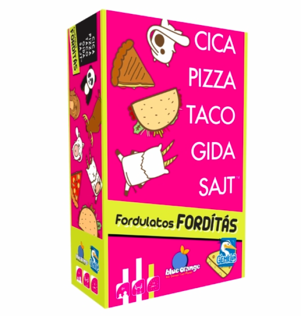 Cica, pizza, taco, gida, sajt - Fordulatos fordítás