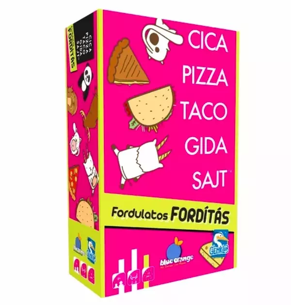 Cica, pizza, taco, gida, sajt - Fordulatos fordítás