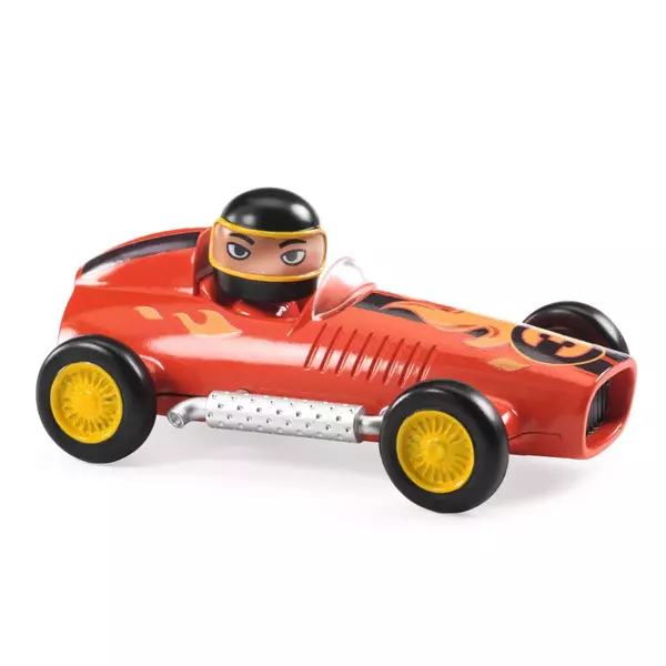 CRAZY MOTORS játékautó - Vörös láng