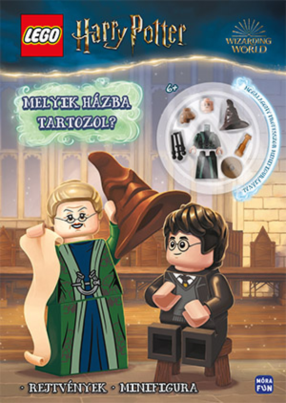 LEGO Harry Potter - Lego Harry Potter. Melyik házba tartozol? Foglalkoztatókönyv minifigurával (Mac Galagony)