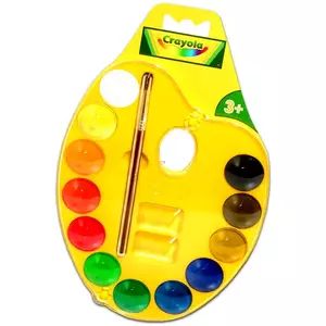 Crayola Vízfesték palettán 12 színű