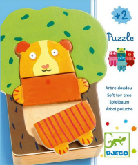Cuki fa öltöztető - Tree cuddle puzzle