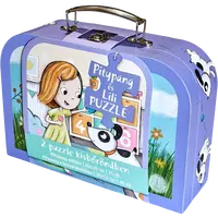 Pitypang és Lili - bőröndös puzzle