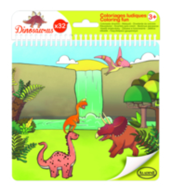 Színező füzet - Dinoszauruszok