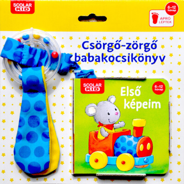 Csörgő-zörgő babakocsikönyv – Első képeim