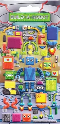 Pufi matrica - Építs robotot!