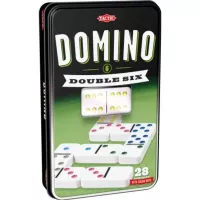 Domino - Dupla 6-os szett fém dobozban