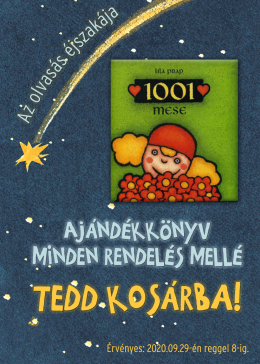 Az olvasás éjszakáján ajándék jár!