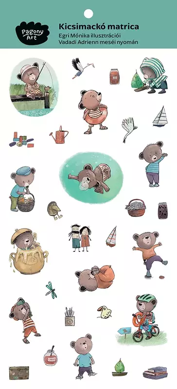 Pagony Art - Matrica - Kicsimackó