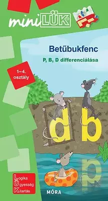 Betűbukfenc - p, b, d differenciálás LDI-267 - miniLÜK