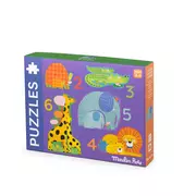 Puzzle - Állatok és kicsinyeik - 2-3-4-5-6 db-os