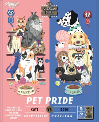 Puzzle - Kétszemélyes - Kis kedvencek - 70db