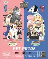 Puzzle - Kétszemélyes - Kis kedvencek - 70db