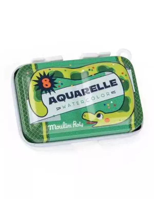 Mini vízfesték készlet ecsettel - Kígyó