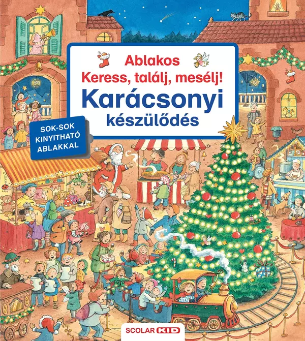 Keress, találj, mesélj! - Ablakos Keress, találj, mesélj! - Karácsonyi készülődés