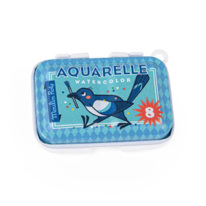 Mini vízfesték készlet ecsettel - Madár