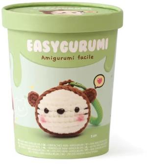 Easygurumi készlet - Maci - 10 cm