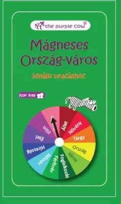 Mágneses társasjáték - Ország-város