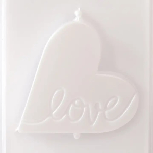 Gyertyaöntő forma - Szív