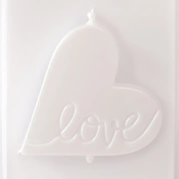 Gyertyaöntő forma - Szív