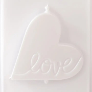 Gyertyaöntő forma - Szív