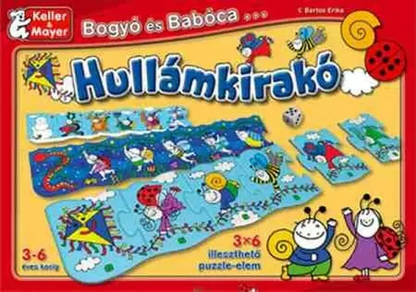 Bogyó és Babóca Puzzle - Hullámkirakó