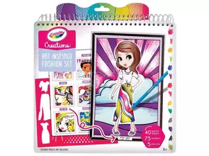 Crayola Creations - Művészet a divatban rajzkészlet