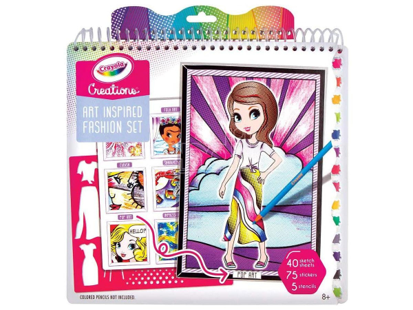 Crayola Creations - Művészet a divatban rajzkészlet