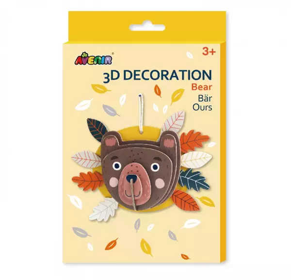 3D dekorációs puzzle - Maci