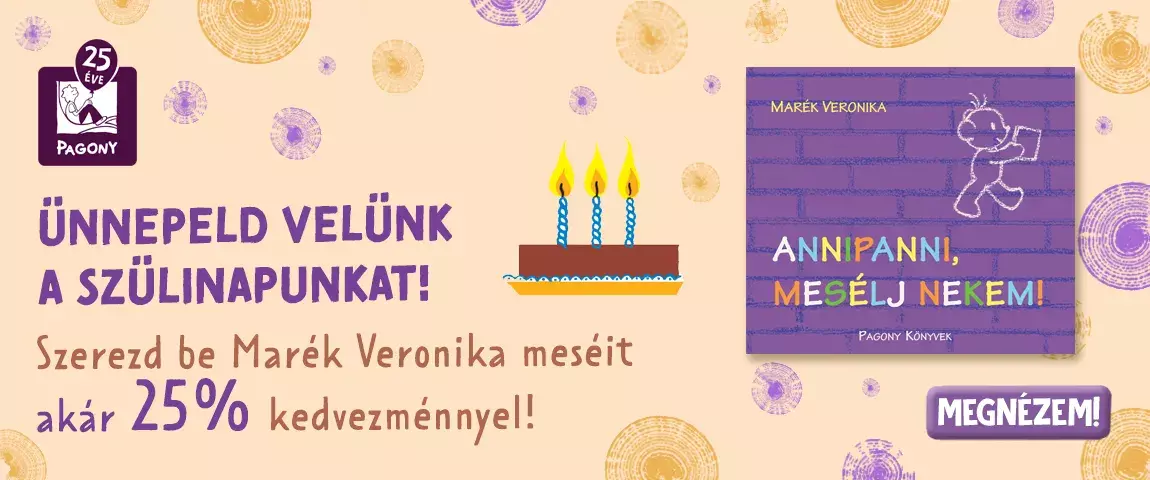 Ünnepelj velünk! Akár 25% kedvezmény Marék Veronika könyveire