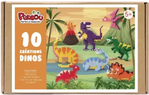 Vasalható gyöngy készlet - Dinoszauruszok - 3000db