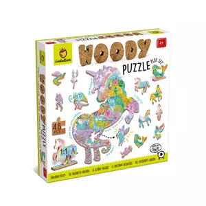 Fa puzzle - Unikornis - 48db