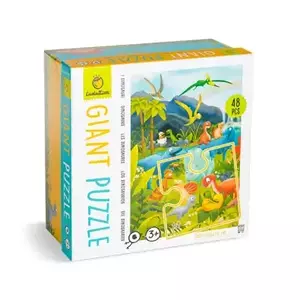 Óriás puzzle - Dinoszauruszok - 48db