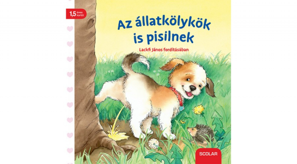 Az állatkölykök is pisilnek