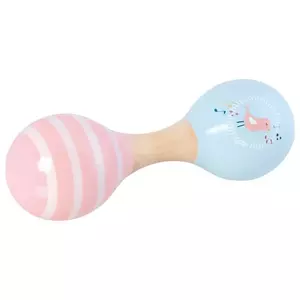 Játékhangszer - Fa maracas - Dupla - Madárka