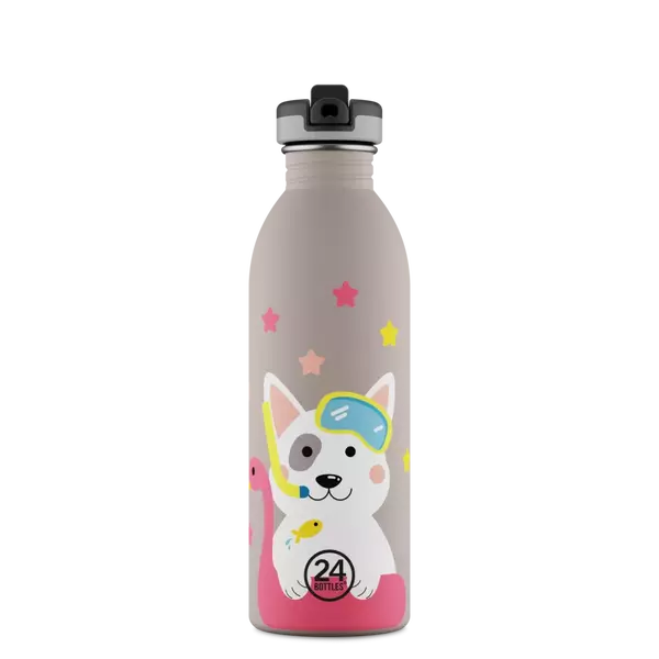 24Bottles Kids kulacs - Lucky Dog - 500ml