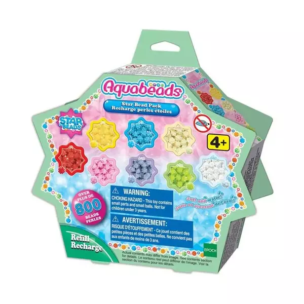 Aquabeads Csillag gyöngyök- Kiegészítő gyöngyszett