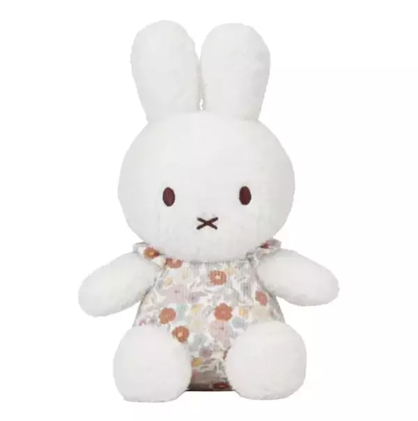 Miffy nyuszi - Vintage kis virágok - 25cm