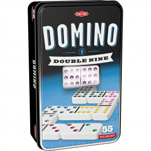 Domino - Dupla 9-es szett fém dobozban