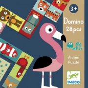 Domino - Állatos puzzle