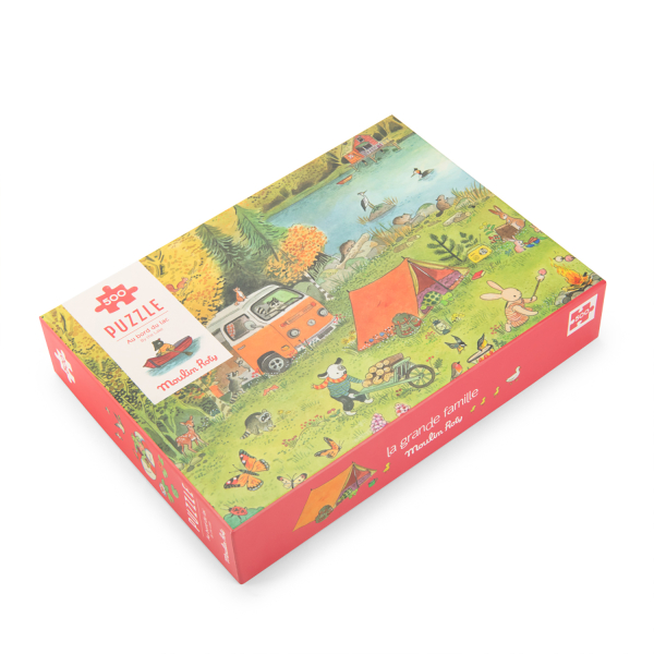 Puzzle - A nagy család - Kirándulás - 500db