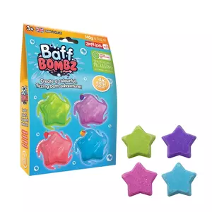 Fürdőbomba - Színes csillag - 4x35g