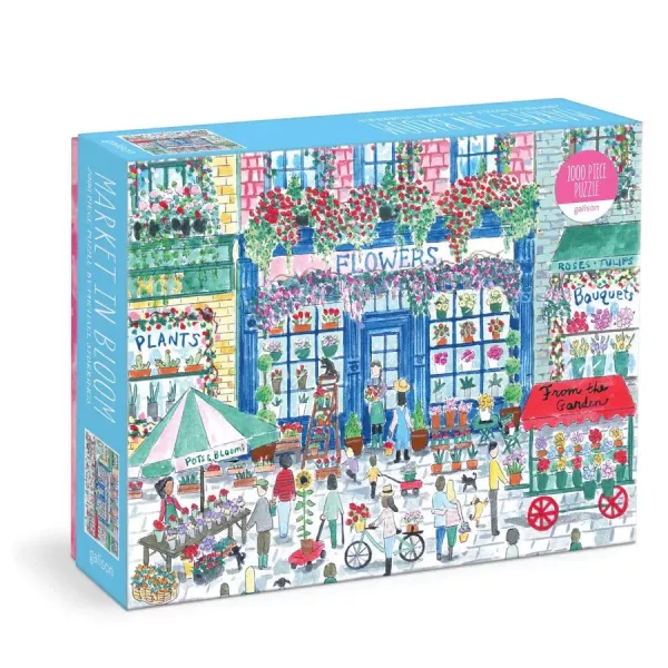 Puzzle - Virágpiac - 2000db
