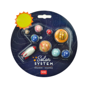 Legami - radír szett - 9 db-os - Naprendszer bolygói