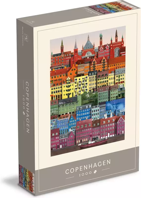 Puzzle - Koppenhága - 1000db