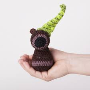 Nyugi-maci - horgolt maci figura