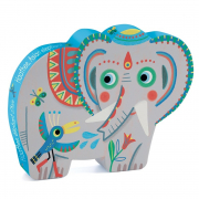Formadobozos Puzzle - Ázsiai elefánt